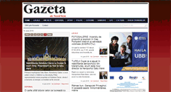 Desktop Screenshot of gazetanord-vest.ro